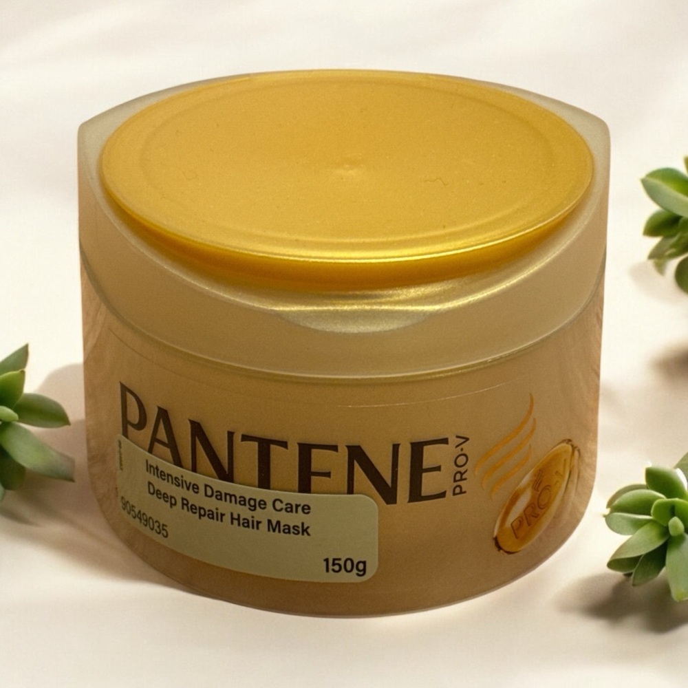 Pantene Intensive Damage Care Deep Repair Hair Mask — Gold